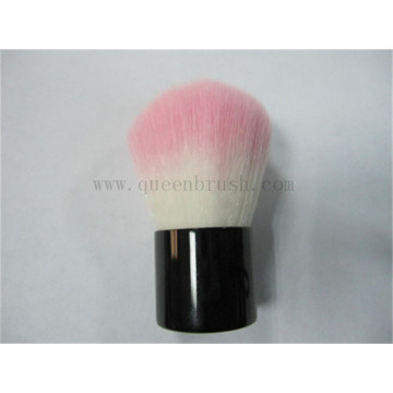 Brosse Kabuki à la mode à cheveux doux rose